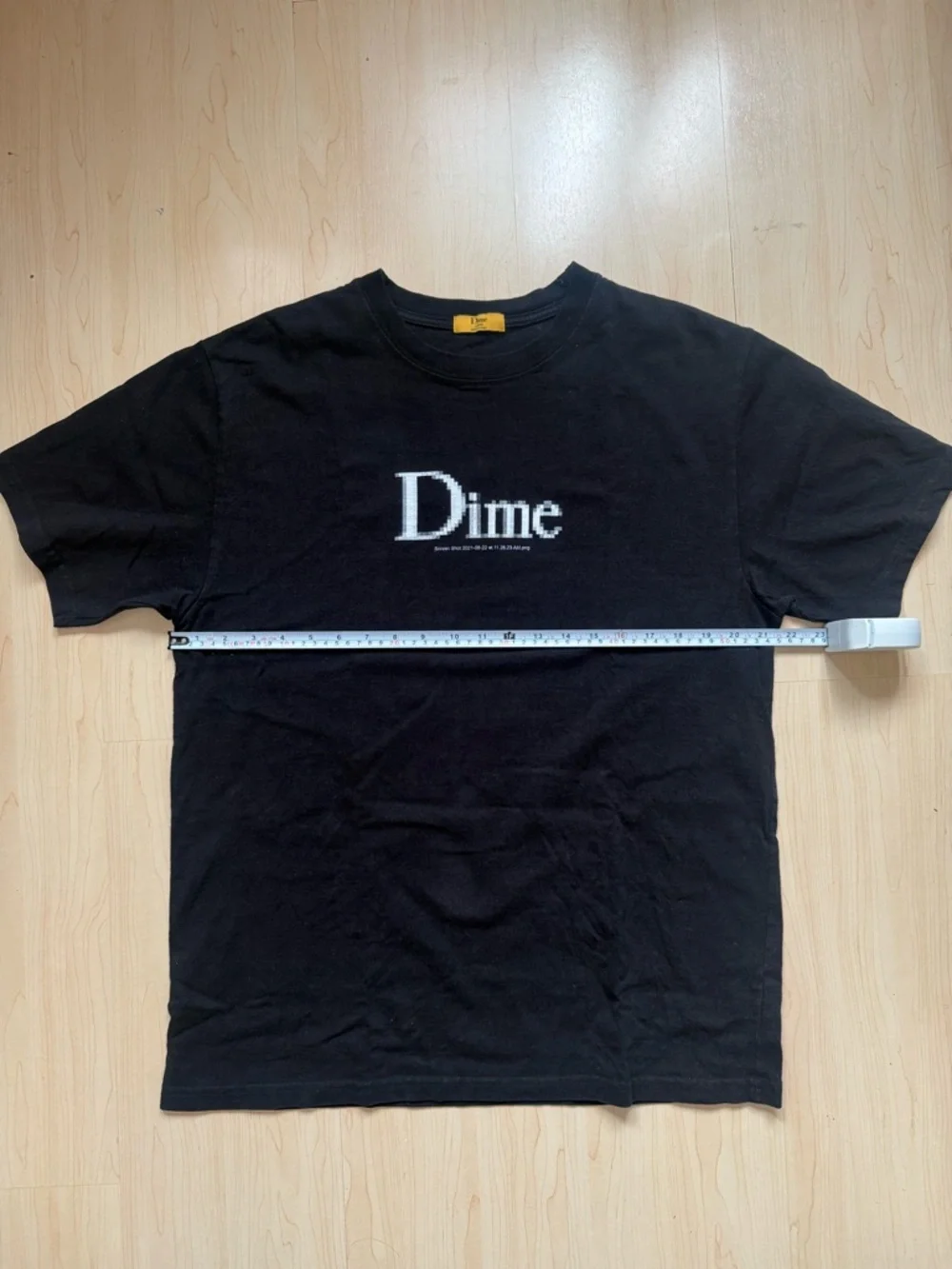 Dime Black Digital Screenshot Logo T-Shirt - Picture 5 of 5